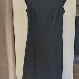 Banana Republic Classic Black Midi Dress